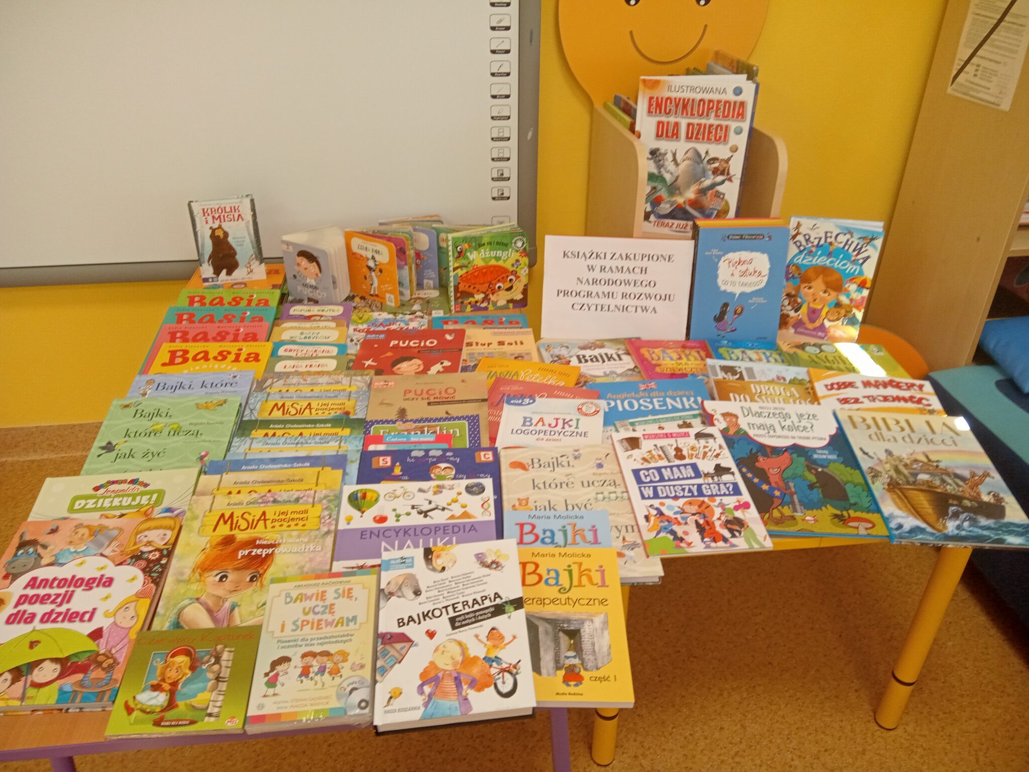 KSIĄŻKI ZAKUPIONE W RAMACH NPRC.