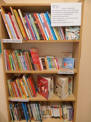 NOWOŚCI  WYDAWNICZE W BIBLIOTECE PRZEDSZKOLNEJ.